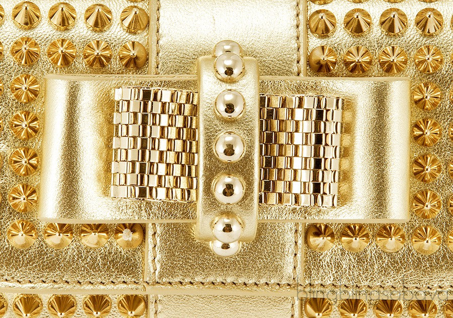Sweet Charity Gold Studs Mini Bag