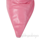 Bottega Veneta Pink Point Leather Slingback Pumps