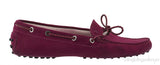 Fuchsia Pink Suede Loafer