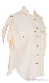 Chest Pocket Blouse