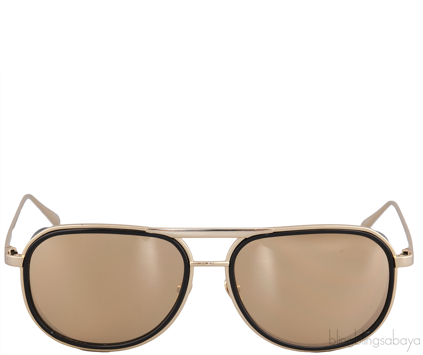 Linda Farrow D-Frame 236 Aviator Sunglasses