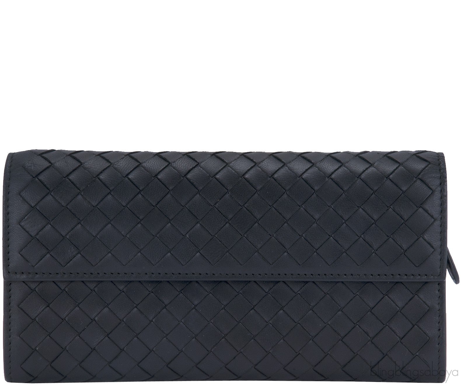 Long Intrecciato Continental Wallet