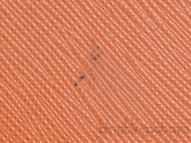 Papaya Parabole Saffiano Bag