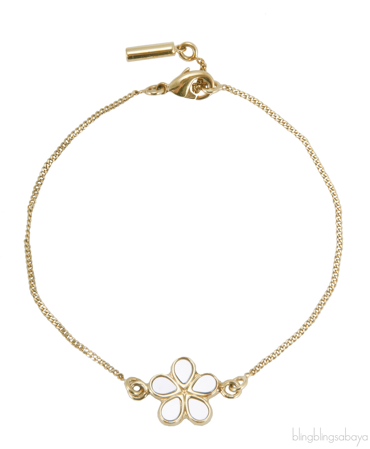 Floral Chain Bracelet