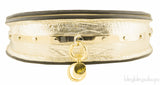 Metallic Gold Nile Minaudiere Clutch