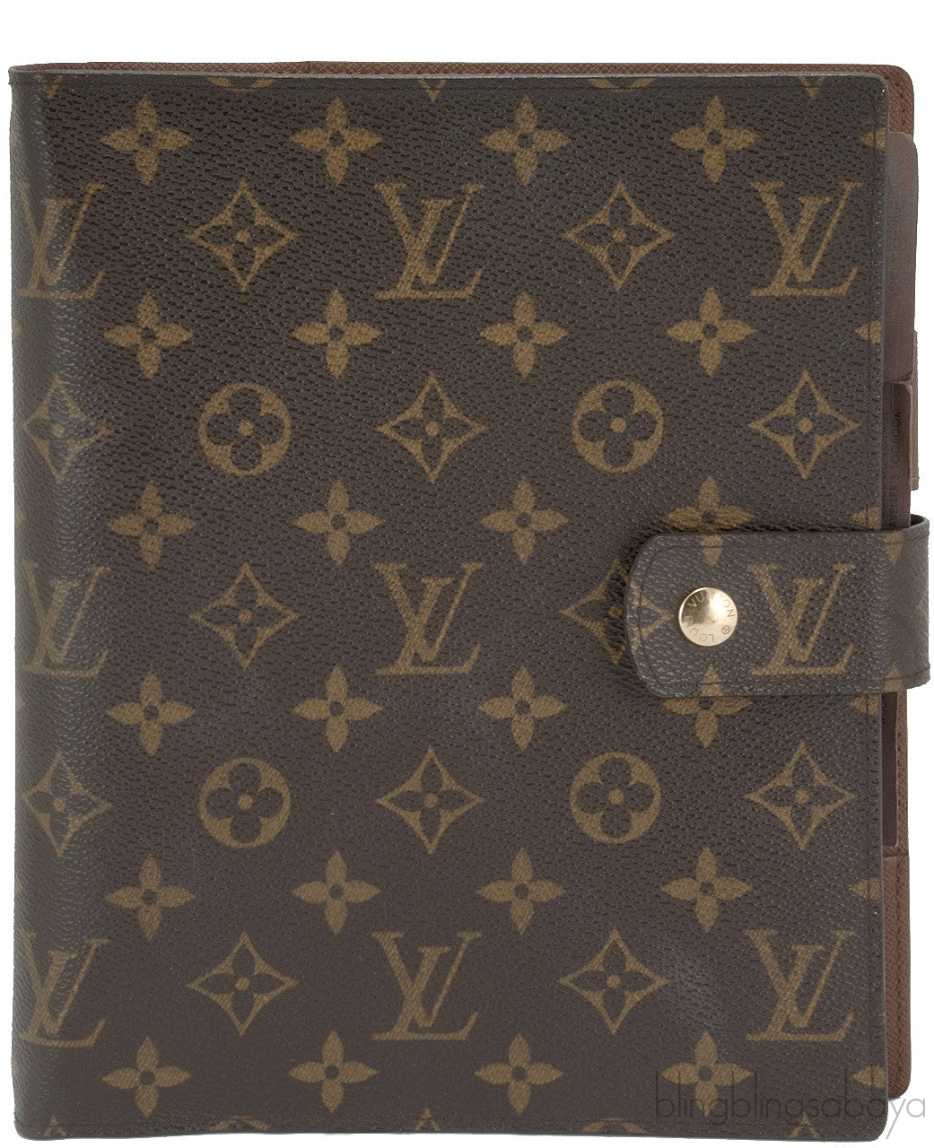 Large Ring Monogram Agenda