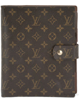 Large Ring Monogram Agenda