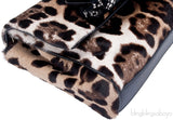 Leopard Pony Hair Shoulder Bag