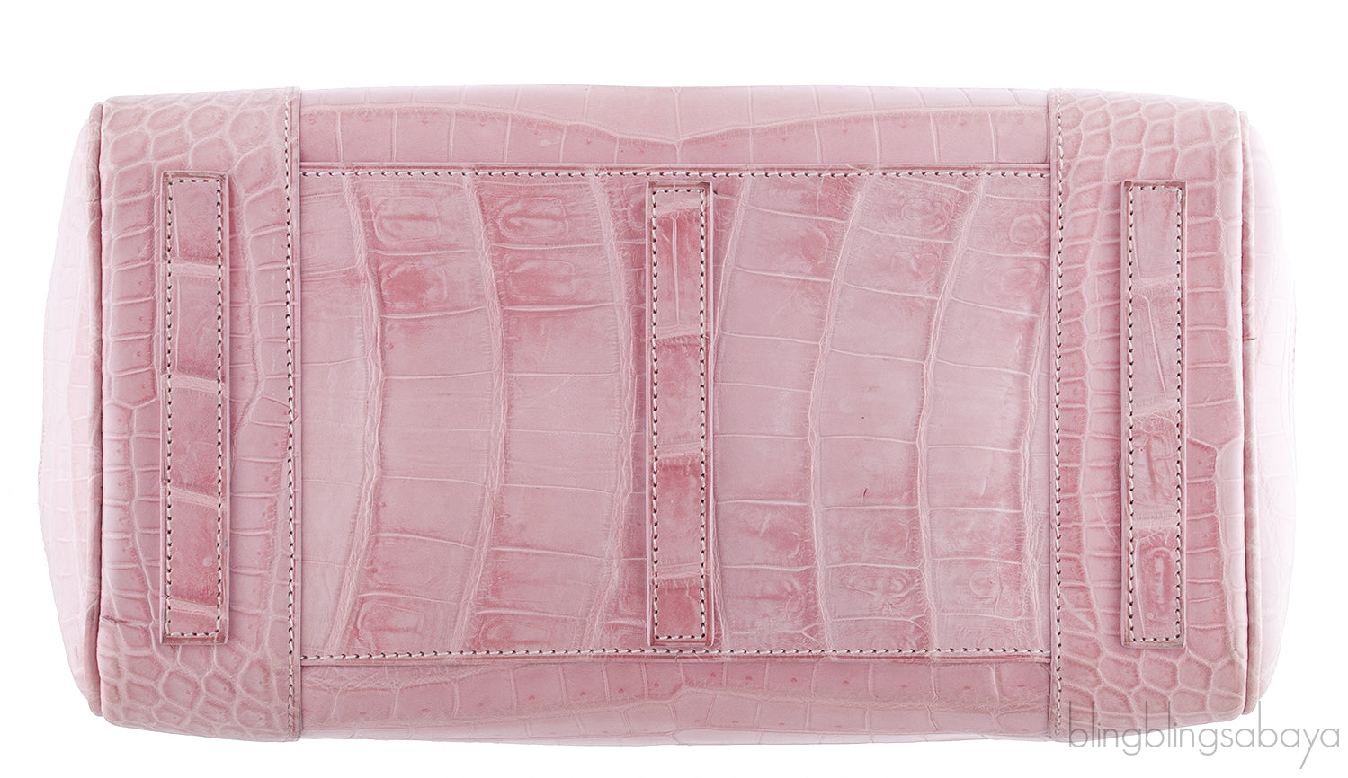 Ricky Light Pink Alligator Bag