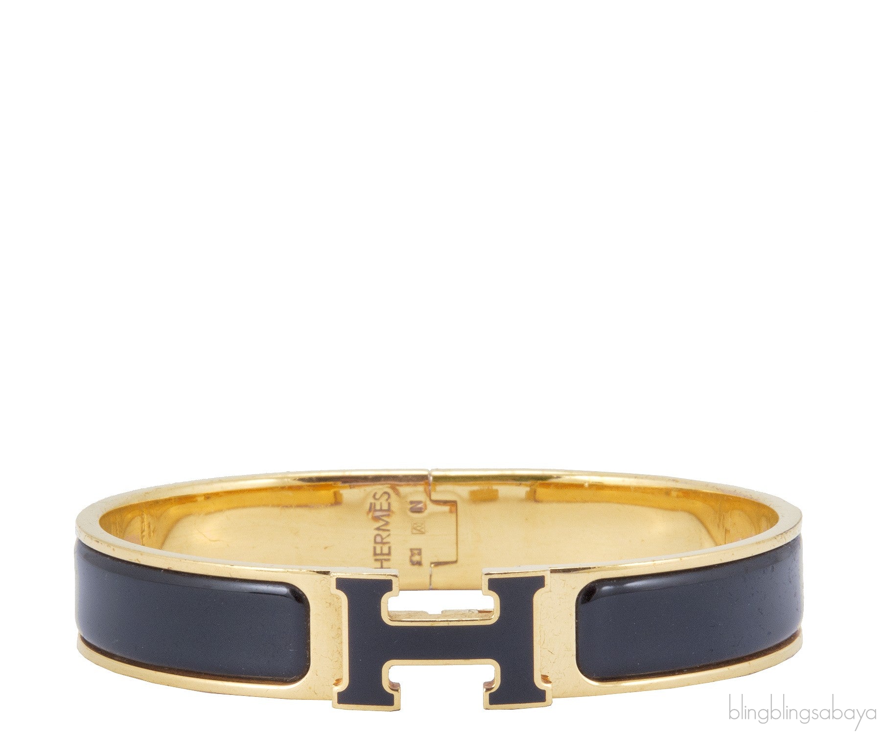 Clic Clac Black H Bracelet