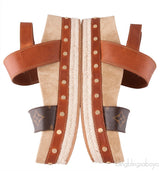 Monogram Platform Sandals