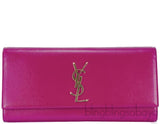 Fuchsia Pink Monogrammed Clutch