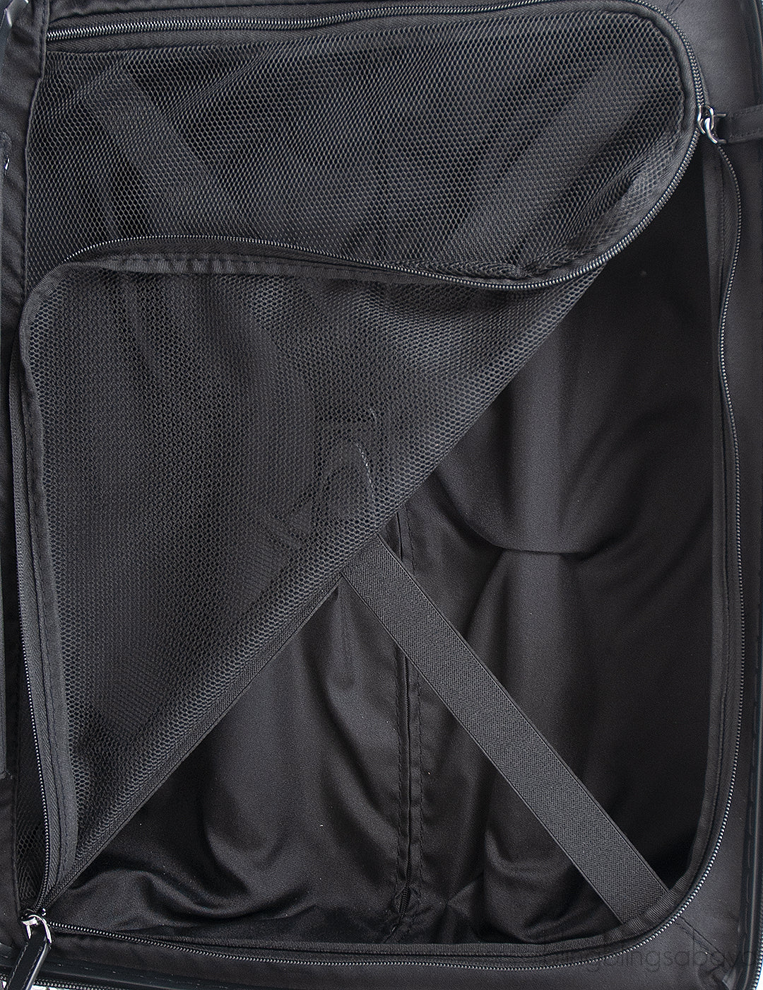 Montblanc Black Nightflight Trolley Luggage Bag