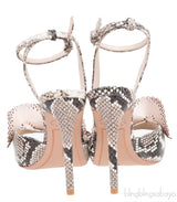 Python Slingback Heels