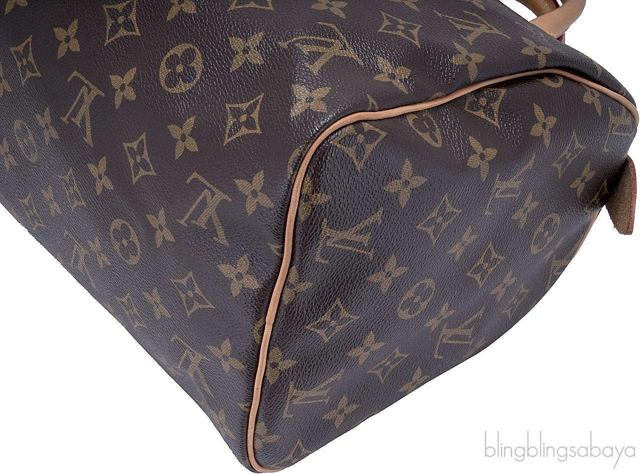 Speedy 30 Monogram Brown Canvas