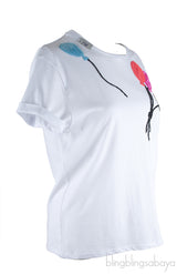 Balloon Embellished Kids T-shirt
