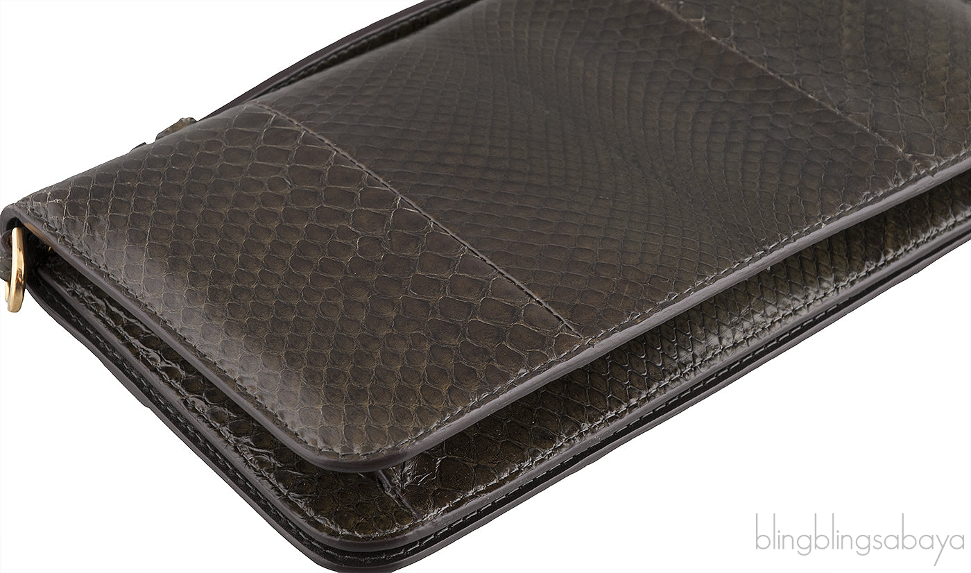 Dark Forest Python Handbag