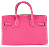 Mini Birkin Rose Tyrien