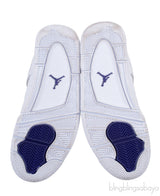 Air Jordan 4 Retro Sneakers Purple