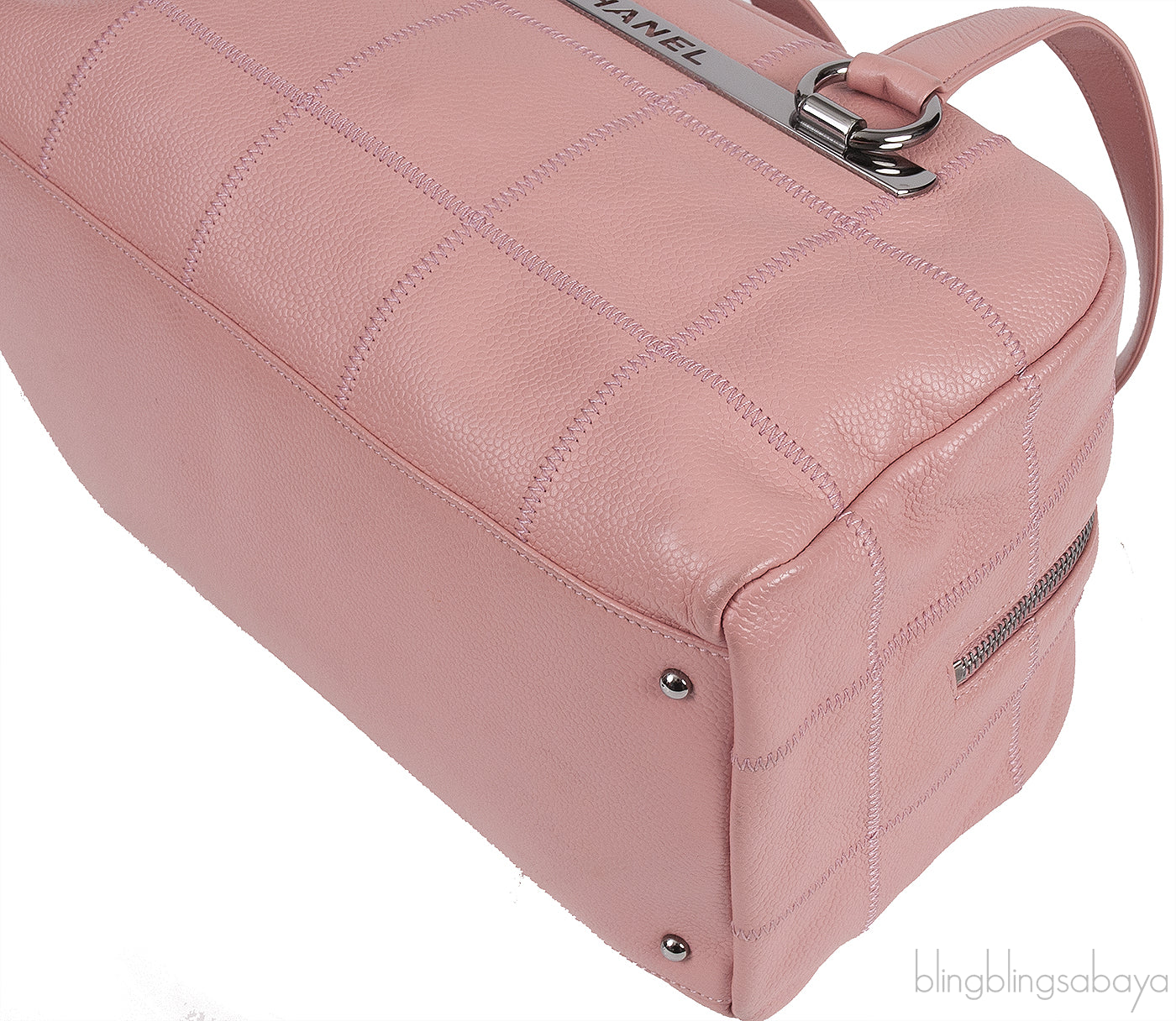 Chanel Lax Pink Bowler Bag