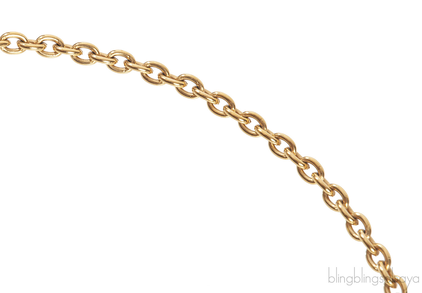 Chanel Vintage Diamond Quilted CC Gold Pendant Necklace