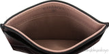 Black & Beige Quilted Cardholder