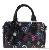 Louis Vuitton LV x TM Nano Monogram Speedy Black