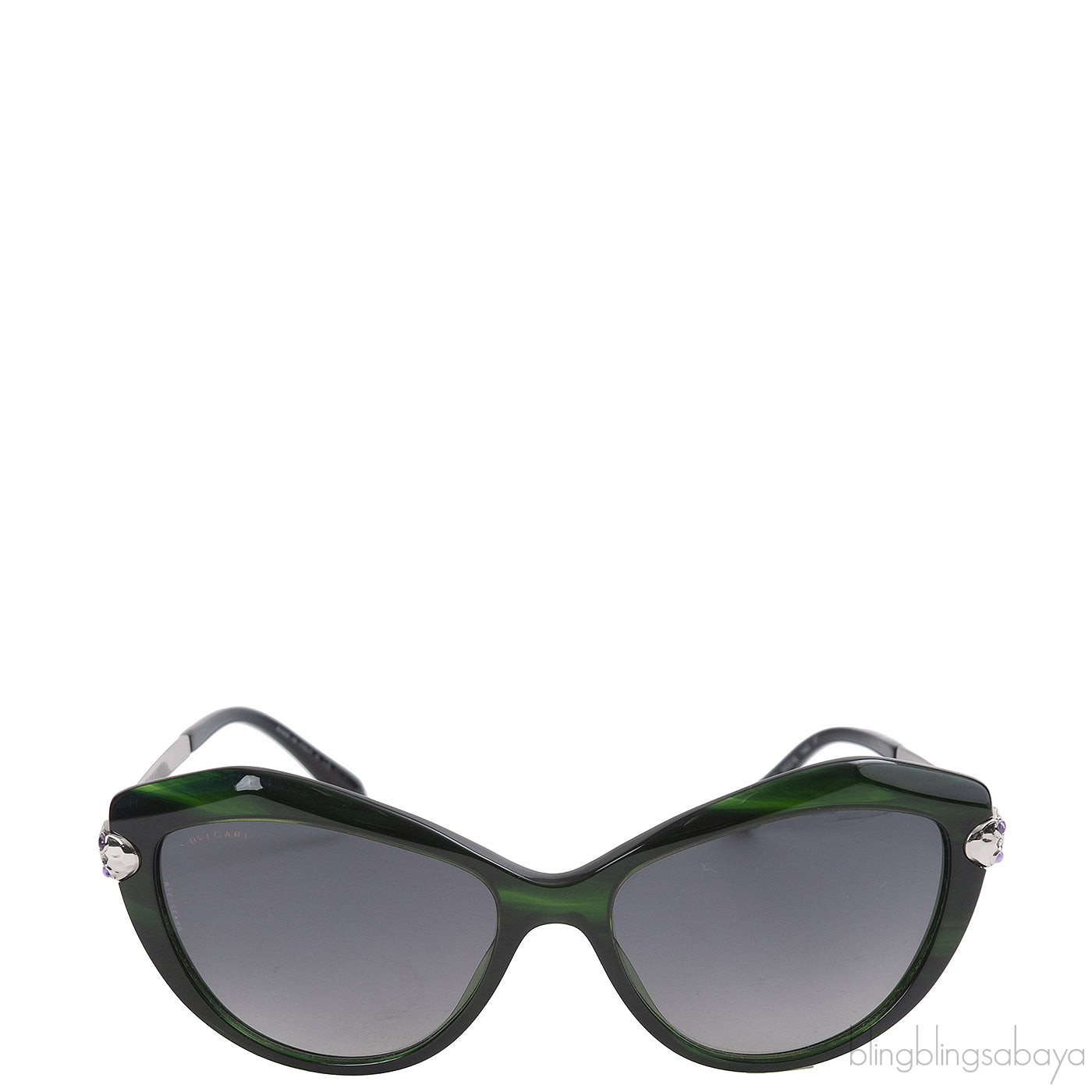 Bvlgari BV8186KB-827-T3 Polarized Green Sunglasses