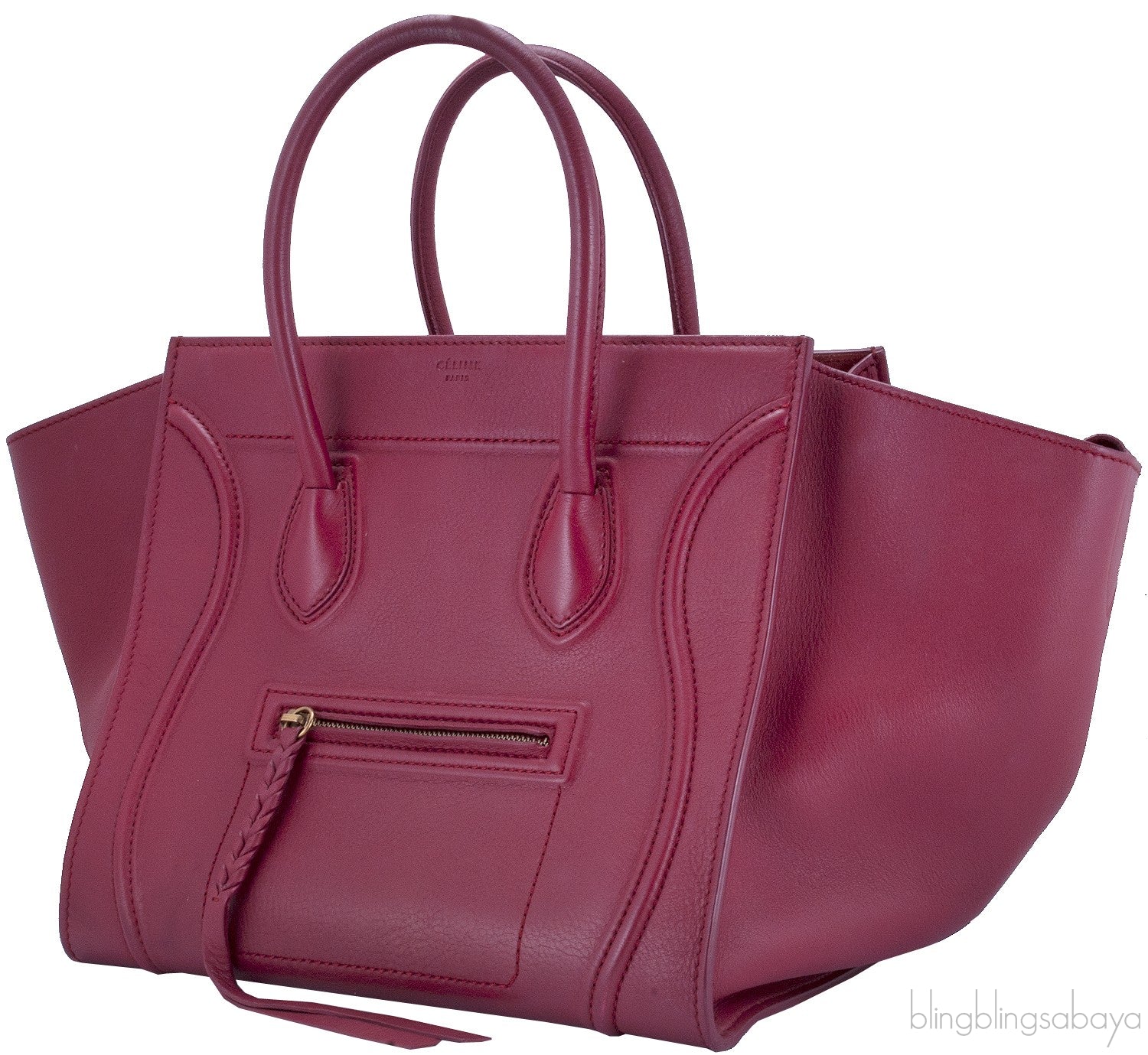 Phantom Burgundy Handbag