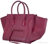 Phantom Burgundy Handbag