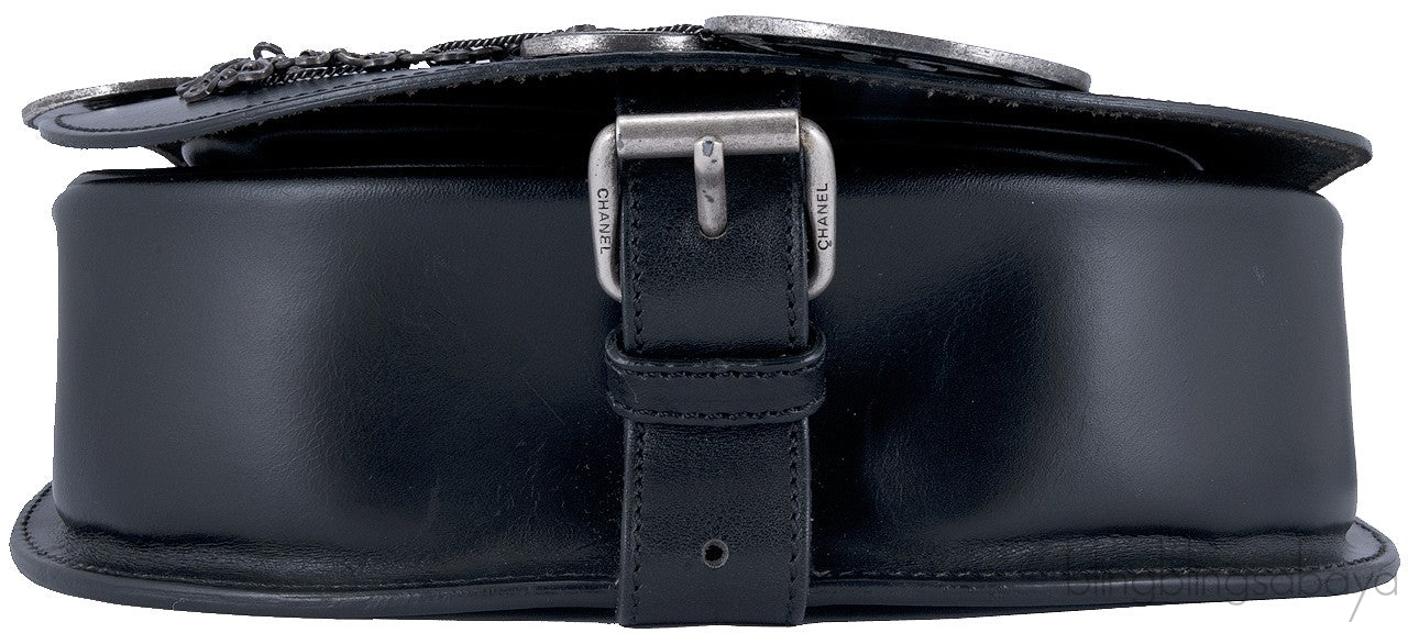Vintage Equestrian Saddle Bag
