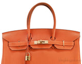 Birkin 35 Orange Togo GHW