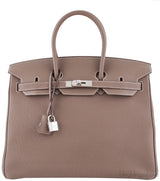 Birkin 35 Etoupe Togo PHW