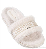 Dway Shearling Slide