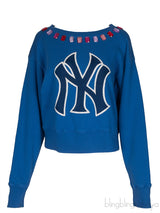 NY Crystal Embellished Sweater