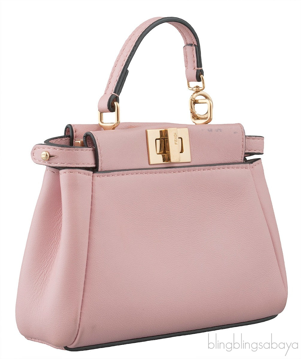 Beige Pink Micro Peekaboo