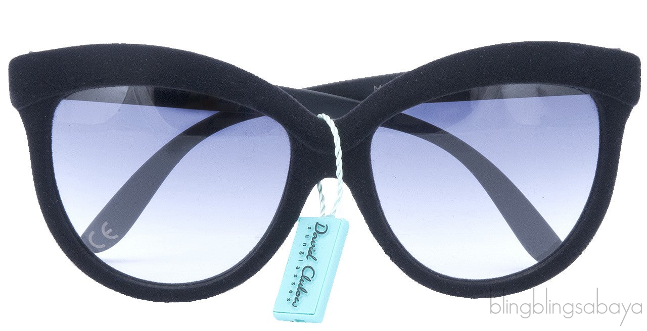 Cat Eye Velvet Sunglasses
