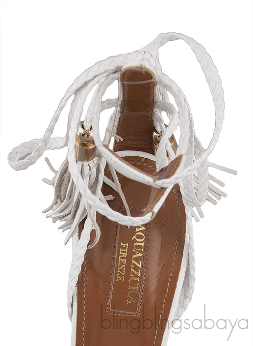 Braided Fringed Tassel Sandals