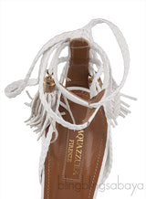Braided Fringed Tassel Sandals