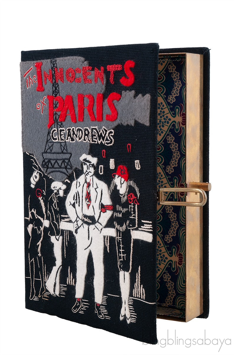 The Innocents of Paris Book Clutch