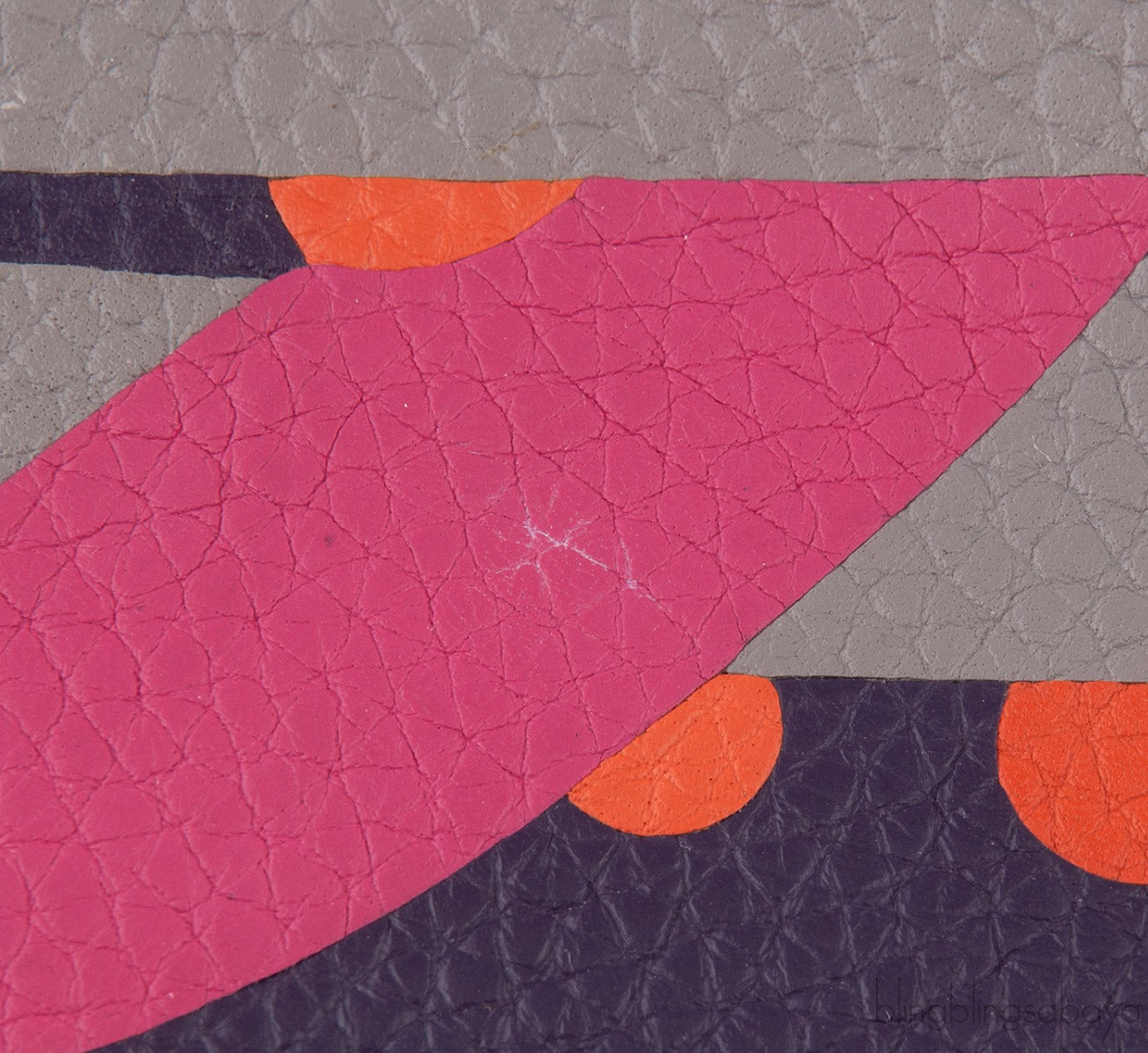Moynat Leather Zip Pouch