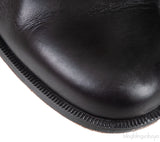 Black Rom Chic Flat Studded Boots