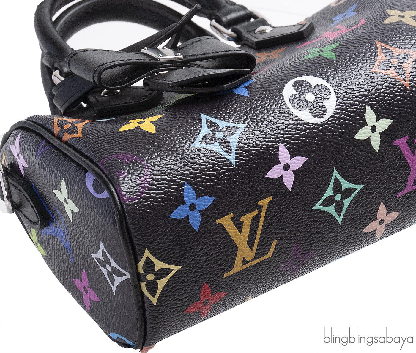 Louis Vuitton LV x TM Nano Monogram Speedy Black