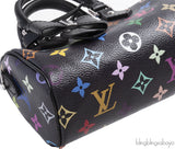 Louis Vuitton LV x TM Nano Monogram Speedy Black