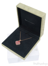 Van Cleef & Arpels Secret  Pendant Watch Carnelian Necklace