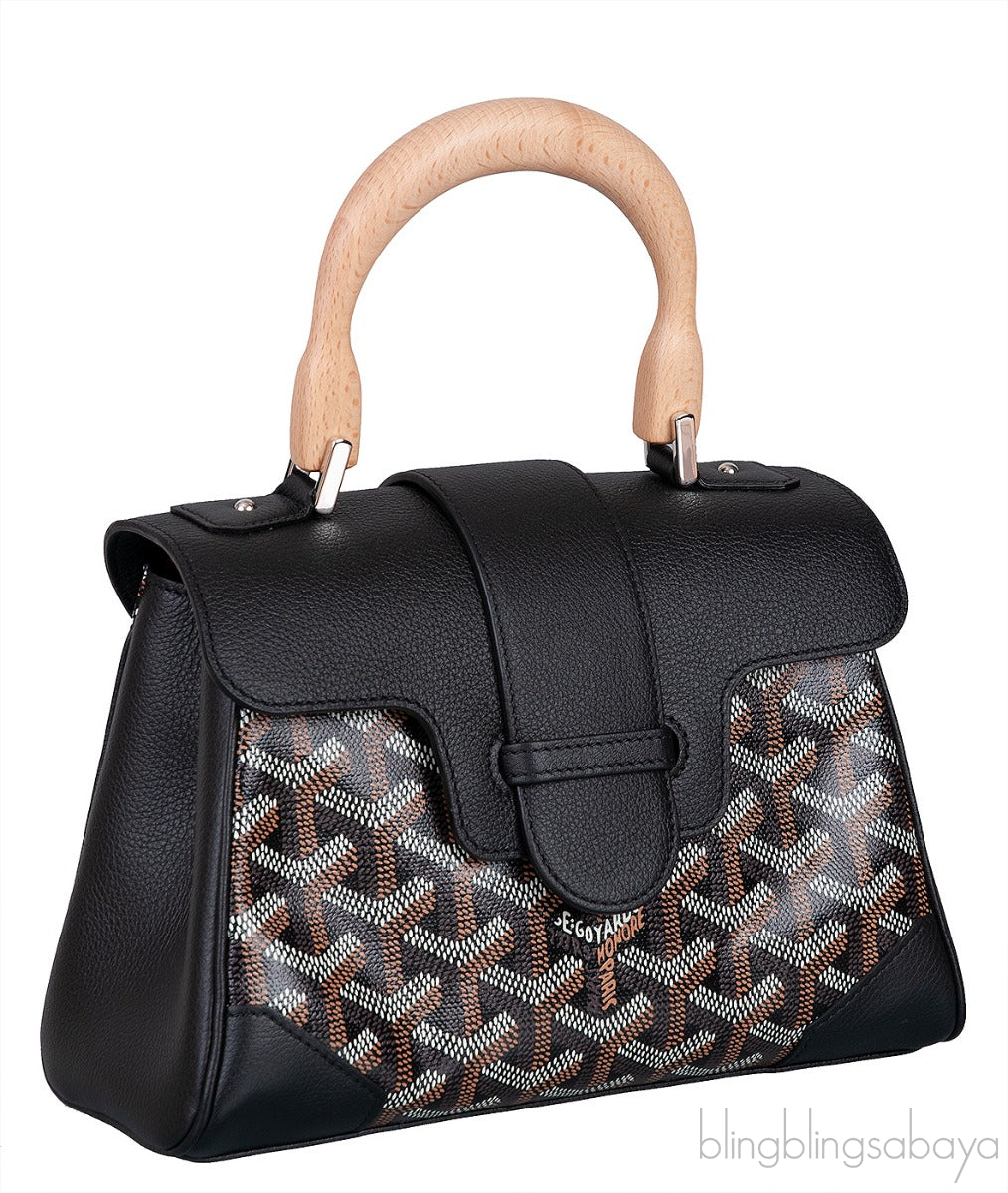 Mini Black Saigon Bag
