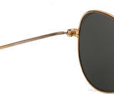 Gold 12/6100 Aviator Sunglasses