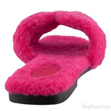 Oran Teddy Bear Fuchsia Sandals