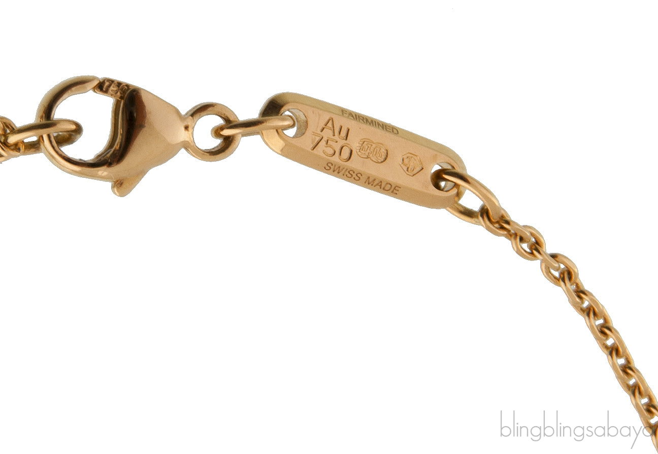 Ice Cube YG Diamond Bracelet