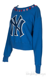 NY Crystal Embellished Sweater